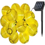 Solar Lantern String Lights Paper Lantern Solar Garland Light Outdoor Christmas Garden Backyard Balcony Lantern Ball 169b200b a186 4775 9cb3 58c825ede16c