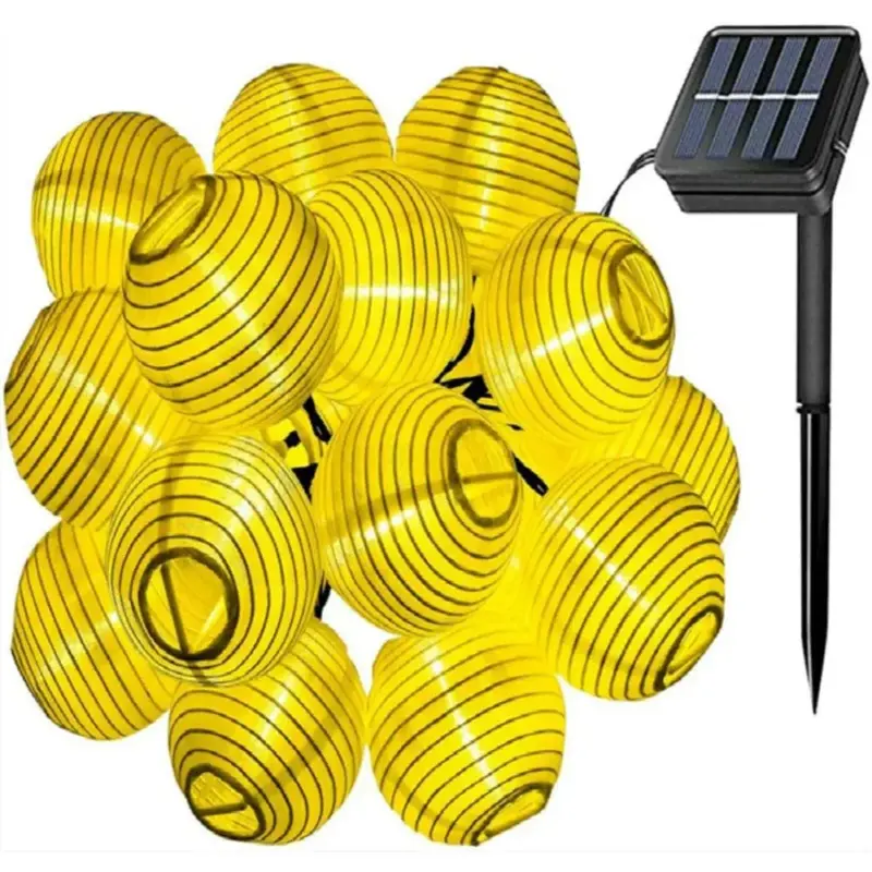 Solar Lantern String Lights Paper Lantern Solar Garland Light Outdoor Christmas Garden Backyard Balcony Lantern Ball f9f1ecfd 65b5 4ac2 9d12 f4eabffe438b