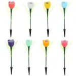 Solar Light Outdoor Zonne energie Led Tulip Bloem Lichten Tuin Yard Path Way Kleur Lamp Gazon 483cf294 3567 4ef1 93c3 ea111c7224b5