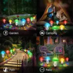 Solar Mushroom Light Garden Outdoor Decor 8 Modes Waterproof Mushroom Lamp Pathway Landscape Yard Easter Halloween 18cff482 e6af 4135 a2b9 949945142aa6
