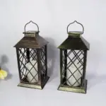 Solar Powered Lamp Retro Lantern Candle Twinkle Light Waterproof Outdoor Solar Light Hanging Garden Decorarion Outdoor 40b53186 fb18 4698 87f7 8f278eb66172