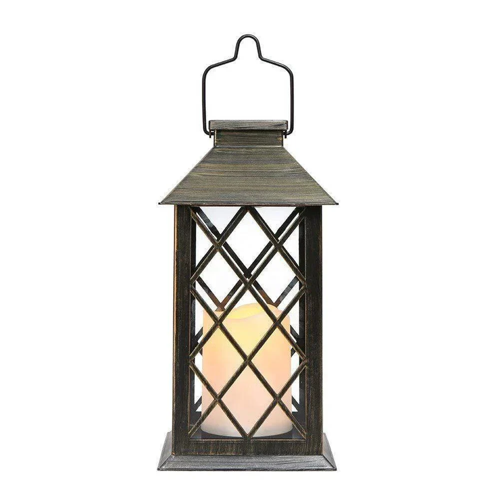 Solar Powered Lamp Retro Lantern Candle Twinkle Light Waterproof Outdoor Solar Light Hanging Garden Decorarion Outdoor 65143820 1296 46e7 94ea E9b5cdbe0ee6