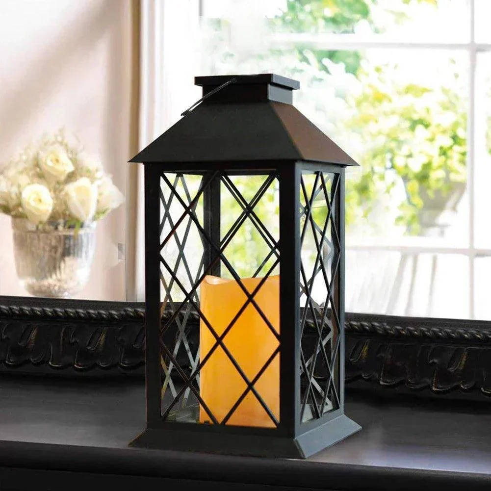 Solar Powered Lamp Retro Lantern Candle Twinkle Light Waterproof Outdoor Solar Light Hanging Garden Decorarion Outdoor 9b79bcb2 696c 42e3 B5ba 9b374aedb29a