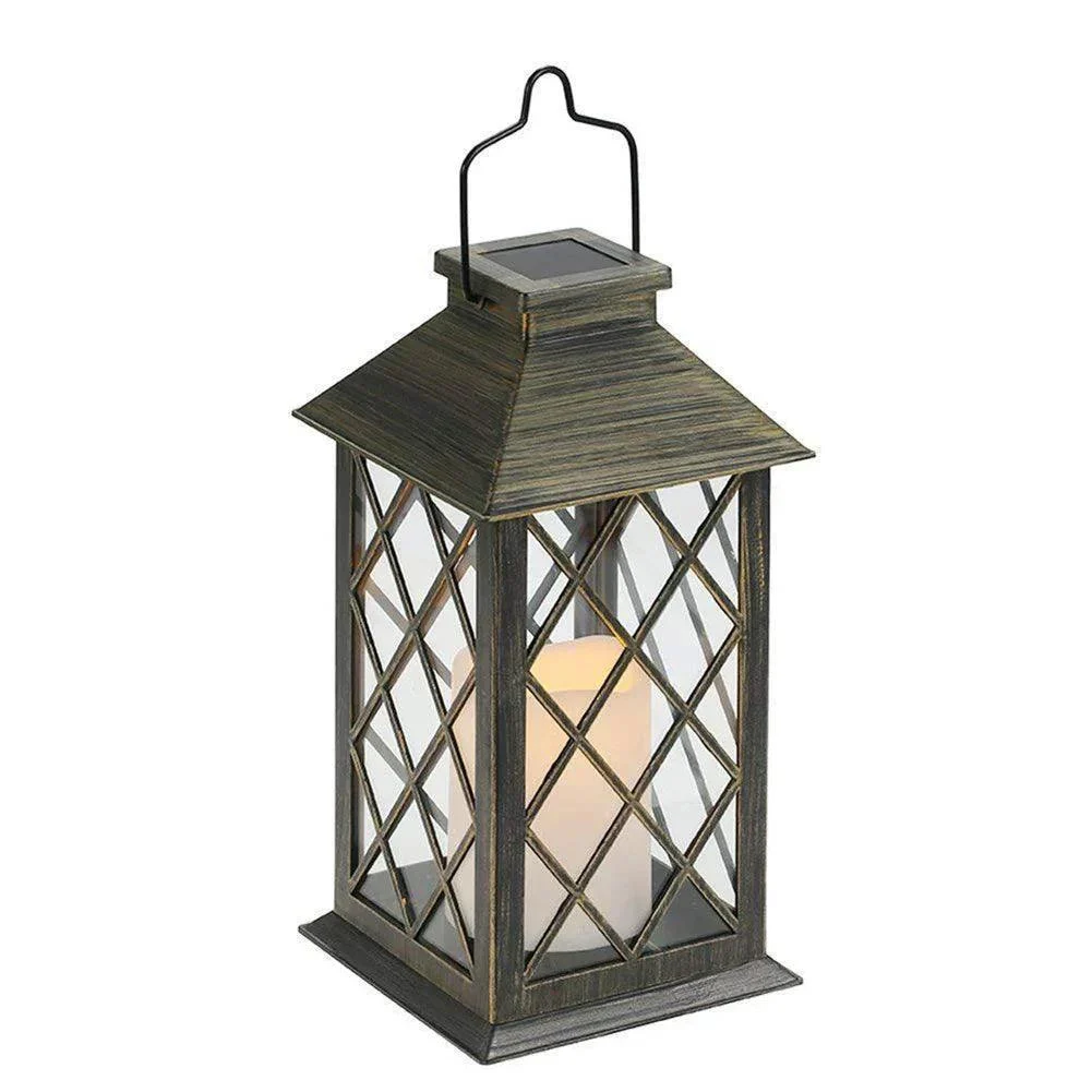 Solar Powered Lamp Retro Lantern Candle Twinkle Light Waterproof Outdoor Solar Light Hanging Garden Decorarion Outdoor 9cf046c5 5068 44d4 A6e7 Be721b1c2e04