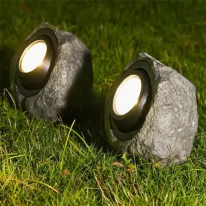 Rock Light - SolarStone - Waterproof Garden Lamp - Path Lighting
