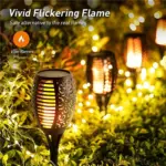 SolarFlameTorchLight Homeko5