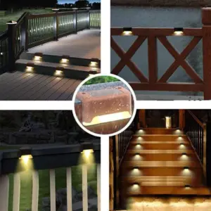 Solar Powered Stair Lights