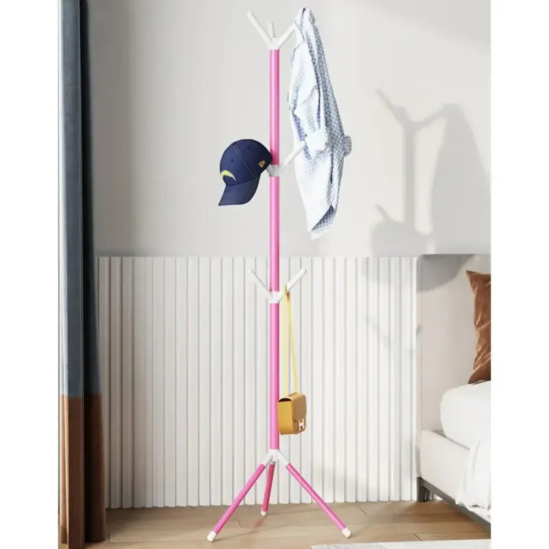 Solid Color Metal Clothing and Hat Storage European Light Luxury Clothing and Hat Rack.jpg 79c45012 5a78 415b 91ff 8b55d55e0b1d