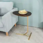 Solid-Wood-Counter-Table-with-Brass-Leg-Decorfaure-1685703618 Solid Wood Counter Table with Brass Leg Decorfaure