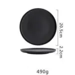 Solid color Ceramic platter Dinner plate flat plate dish for Tableware Dinner plate dessert plate salad 2916897a b78b 4358 a0c3 08d6e788c1ce