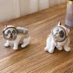SpaceBulldogAstronautFigurines Homeko5