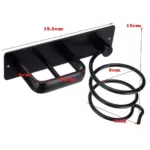 Spiral Wall Mounted Hair Dryer Storage Organizer Rack Holder Hanger Using in Bathroom Salon Stylist Tool b87f1691 0685 4808 89a0 df3af8d6cb0f