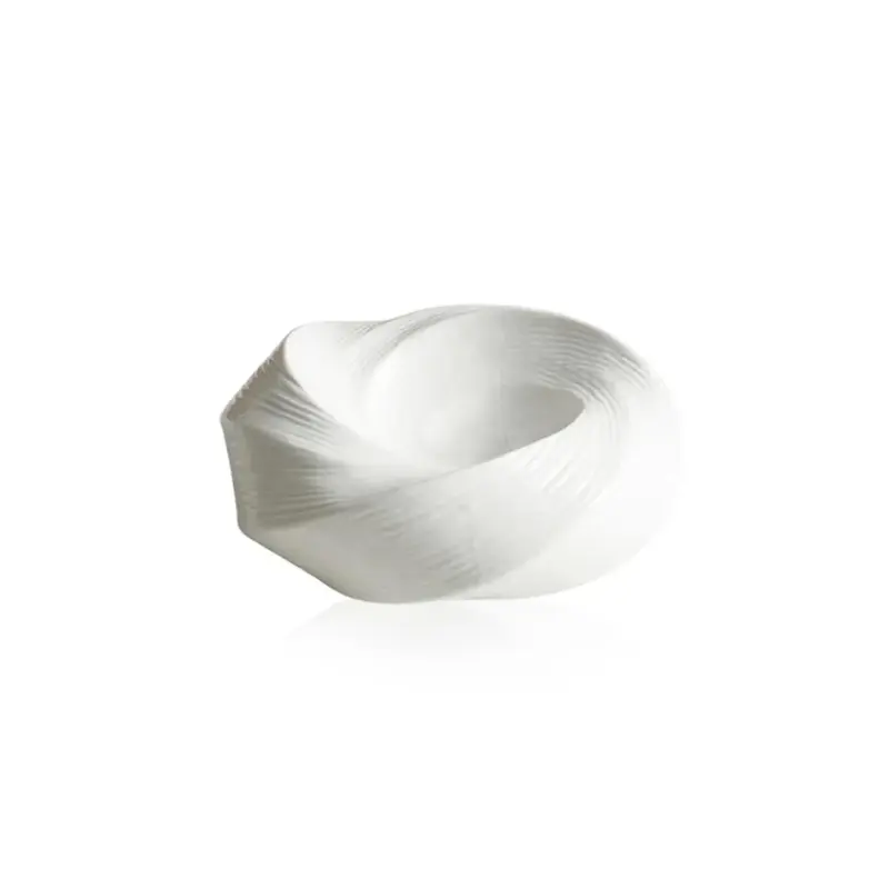 SpiralElevatedCeramicDinningPlate