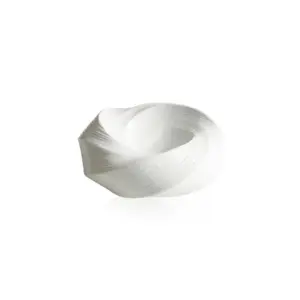 Spiral Elevated Ceramic Dinning Plate