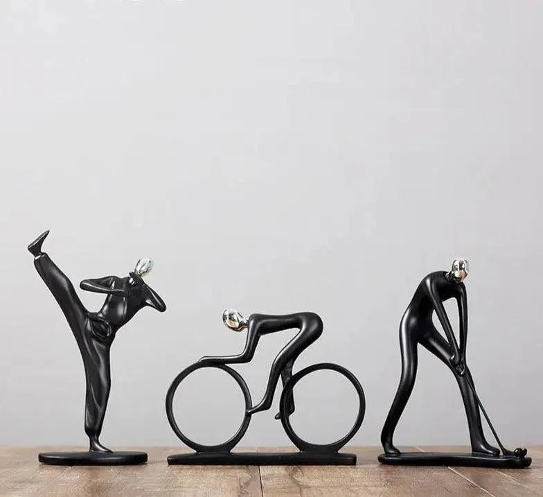 Sports Abstract Figurines - ISTANBULLU LTD