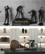 Sports Abstract Figurines Decorfaure