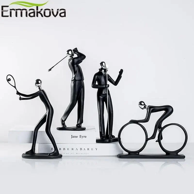 Sports Abstract Figurines - ISTANBULLU LTD