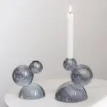 StackedBallCrystalCandleHolders4