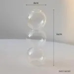 StackedSphereGlassVase-Homeko1 StackedSphereGlassVase Homeko1