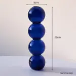 StackedSphereGlassVase-Homeko13 StackedSphereGlassVase Homeko13