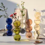 StackedSphereGlassVase-Homeko2 StackedSphereGlassVase Homeko2