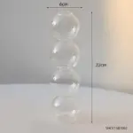 StackedSphereGlassVase-Homeko7 StackedSphereGlassVase Homeko7