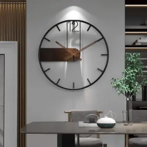 Homeko-Walnut Wall Clock