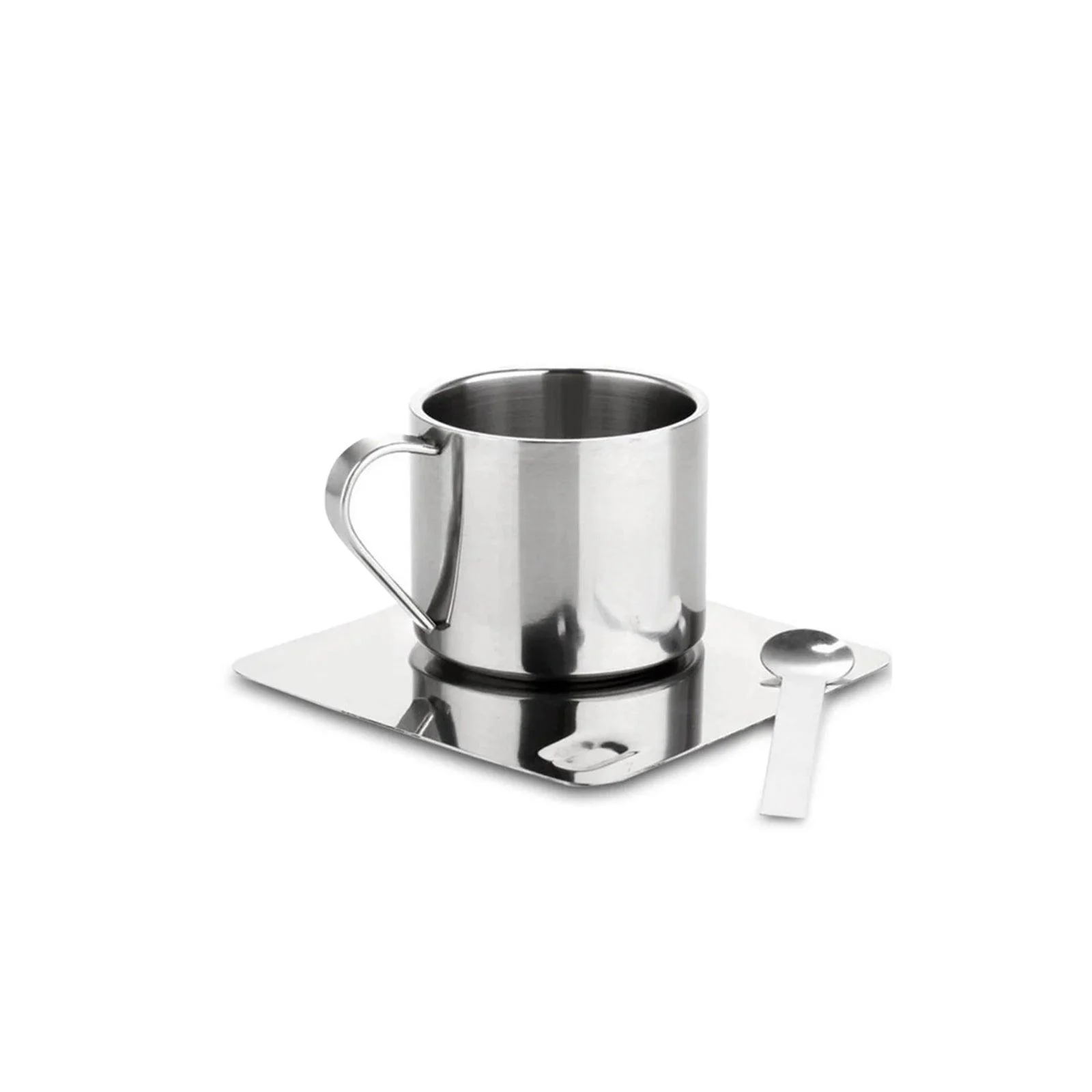 Stainlesssteelcoffeecupset