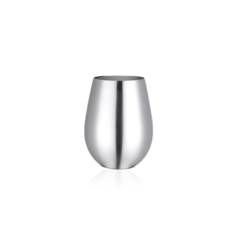 StainlessSteelHandlelessCupss