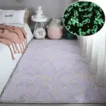 StarRocketLuminousRugsforKidsCarpetInTheBedroomGirlsBoysChildren Homeko10