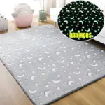 StarRocketLuminousRugsforKidsCarpetInTheBedroomGirlsBoysChildren Homeko4