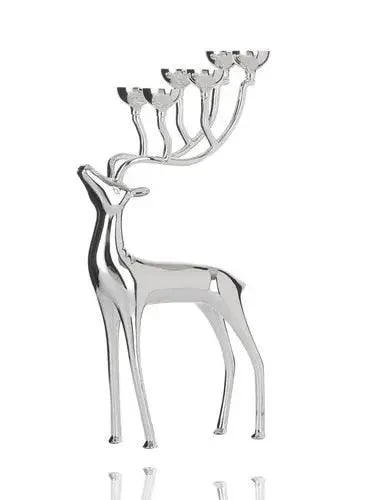 Starry Reindeer Candle Holder - ISTANBULLU LTD