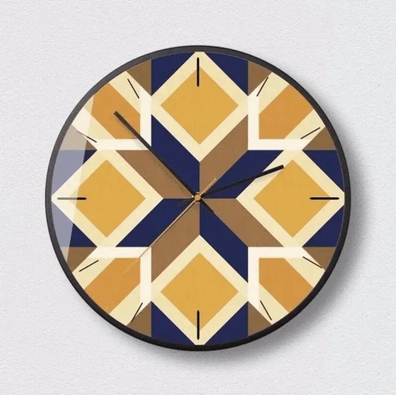 Stay On Time with Stylish 3D Geometric Wall Clock Modern Home Decor