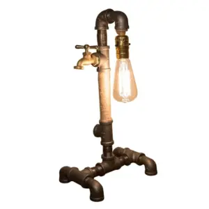 RadiantRevolution - Vintage Industrial Table Lamp