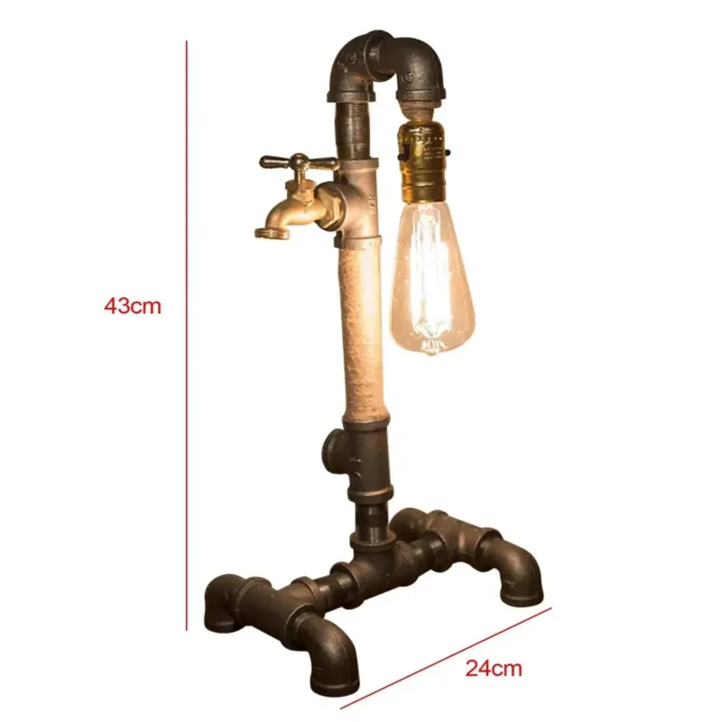 Steampunk Table Lamp Industrial Retro Style Desk Lamp E27 792b5dcb 69ab 4403 ba42 ff7a08b22827