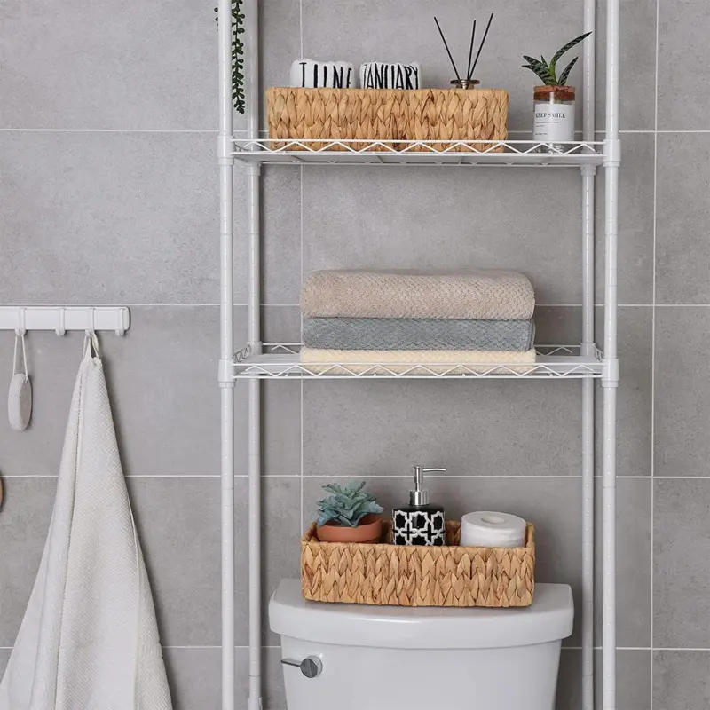 Storage Basket Wicker Basket Gift basket Bathroom Handwoven Wicket Storage Holder Organizer Cosmetic Storage Box Stationery 937e7fda 5fb1 400a 99b6 a8acebd163b1