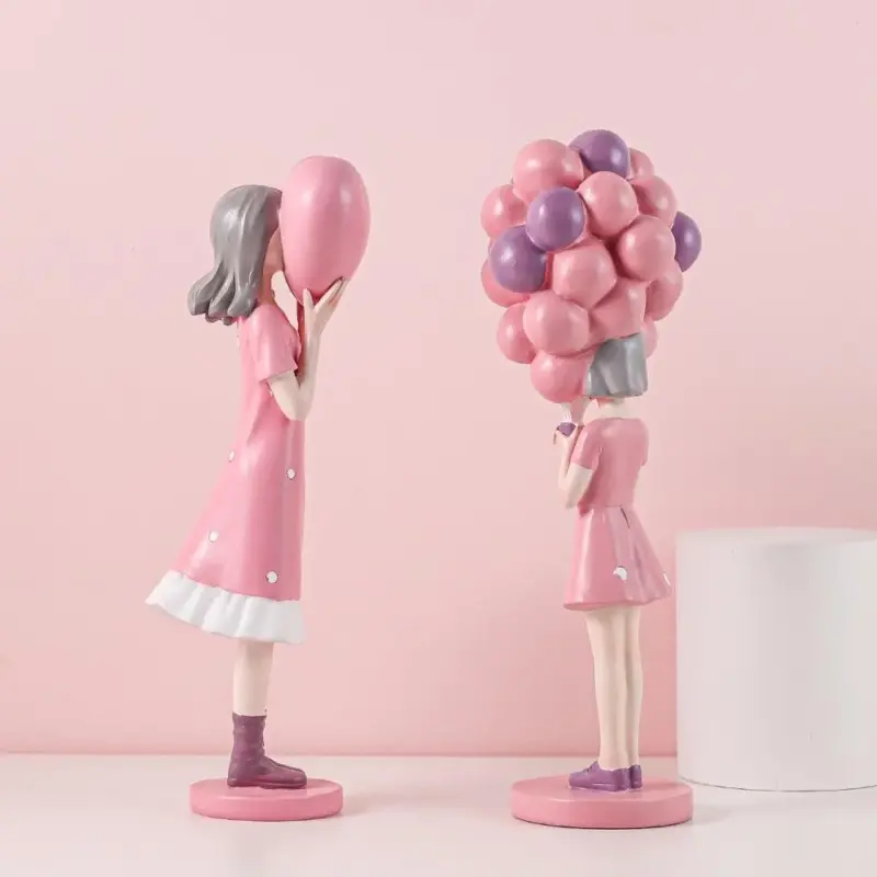 StreetArtBalloonGirlFigurine Homeko6