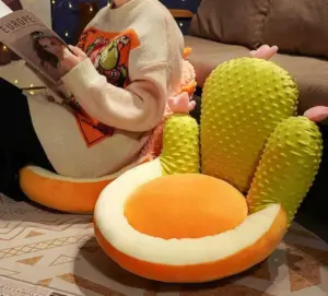 Stuffed Cactus Pillow Chair Cushion