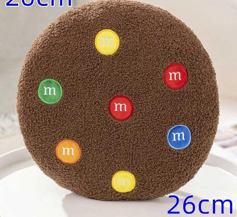 Stuffed Chocolate Cookies Pillow - ISTANBULLU LTD