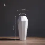 Stunning Marble Geometric Flower Vase Adorn Your Space in Style