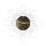 Sun shaped Retro Wall Clock Fun and Stylish Home Decor
