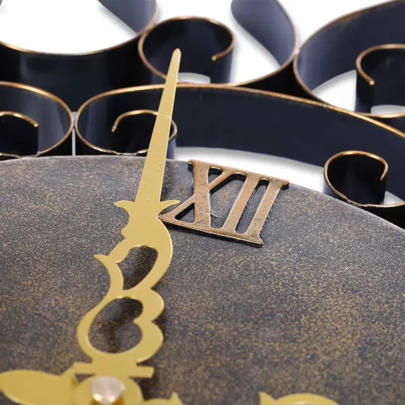 Sun shaped Retro Wall Clock Fun and Stylish Home Decor