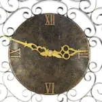 Sun shaped Retro Wall Clock Fun and Stylish Home Decor