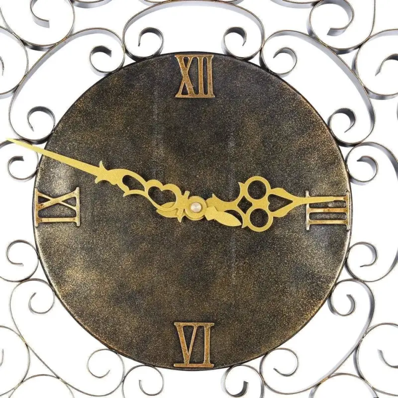 Sun shaped Retro Wall Clock Fun and Stylish Home Decor