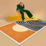 SunMoonArtCarpetsLivingRoomRugsBedroomDoorMatAreaDecor Homeko7