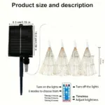 Suspended Solar Firework Light 360 480 Led Star Burst Light Outdoor Waterproof 8Mode Eave Garden Tree 7b9bb530 745c 45ea 82e9 275742a233a9