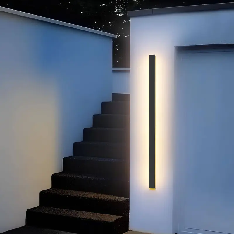 SvelteRGBOutdoorIP65MinimalistischeLineareWandleuchte LEDAtmospharenbeleuchtungfurInnen undAussenbereiche4