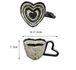 SweetCeramicHeartShapedMug