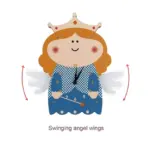 Swinging-Angel-Kids-Bedroom-Wall-Clocks-Fun-and-Whimsical-Decor-1 Swinging Angel Kids Bedroom Wall Clocks Fun and Whimsical Decor