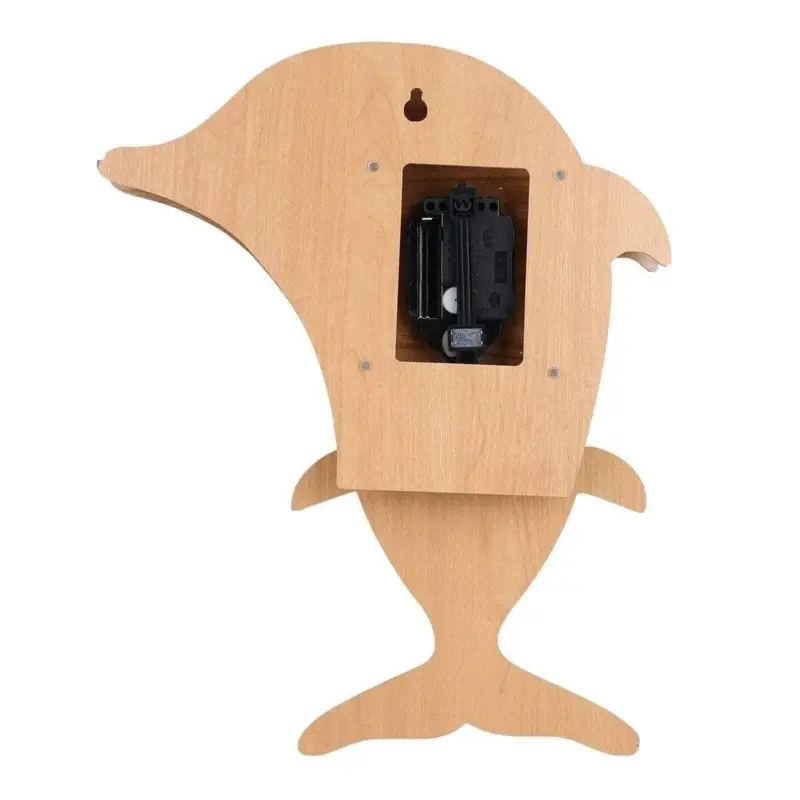 Swinging DolphinKids Bedroom Wall Clocks Fun and Whimsical Decor